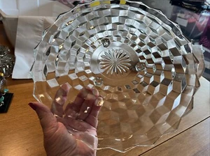 Servizio di piatti da torta Jeannette Cubist Footed 12 1/4"  - Foto 1 di 5