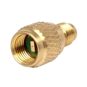 Adaptador R410a para sistema mini split, adaptador de puerto de vacío de carga, 2 piezas - Imagen 1 de 5