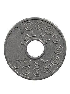 Vintage Israel Public Payphone Token Pay Phone Telephone Foreign Coin - Picture 1 of 8