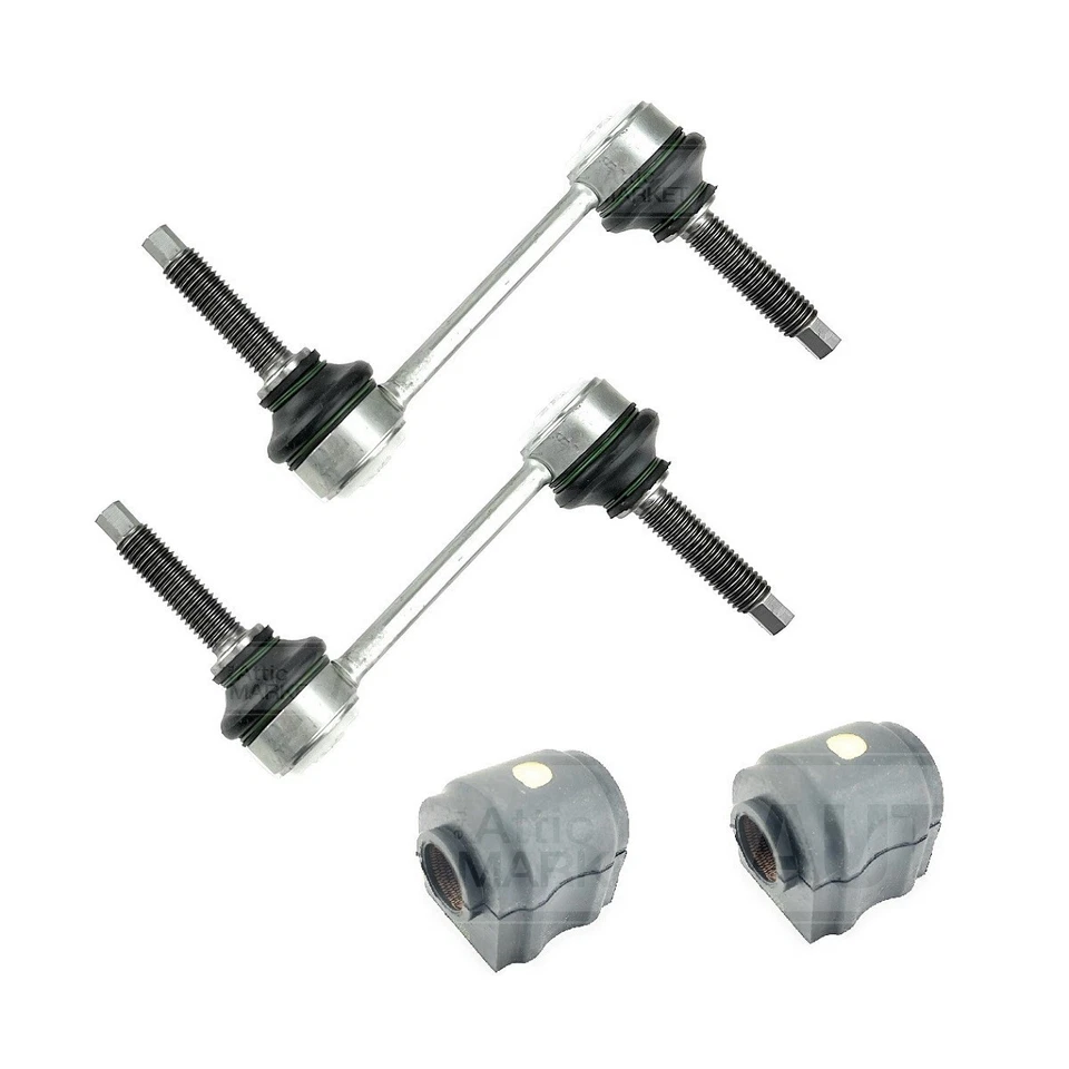 2005-2016 Land Rover LR3 LR4 Rear Sway Bar Stabilizer Links + Bushings Allmakes - Image 1 of 1