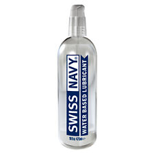 Swiss Navy Water Based Premium Lubricant 16oz - Made in the USA