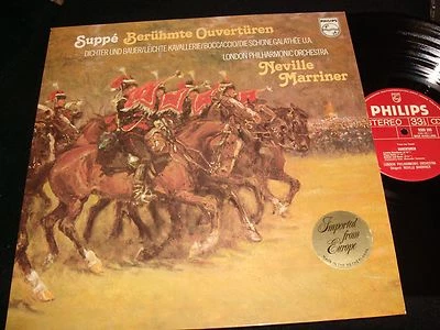 SUPPE°OVERTURE<>NEVILE MARRINER<>Neth. Press<>PHILIPS 9500 399 - Image 1 of 2