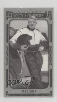 2015 Goodwin Champions Black and White Portraits Canvas Minis /99 Ivan Stewart - Image 1 of 2