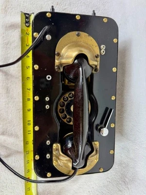 Teléfono Navy Ship de metal pesado y latón Foto 1 de 4