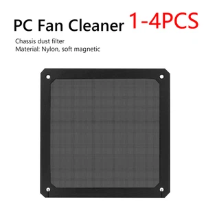 PC Case Fan Dustproof Mesh Cover Net Guard Magnetic Frame Dust Filter with Hole - Afbeelding 1 van 30