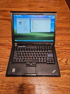 Thinkpad T61 Laptop Intel T7500,4GB/250GB/1280x800 Win XP Ready to Use - Image 1 of 4