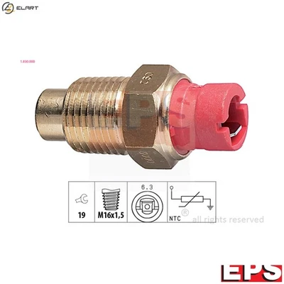 SENSOR COOLANT TEMPERATURE 1.830.000 FOR ZASTAVA  ALFA ROMEO  LADA  FSO - Image 1 of 4
