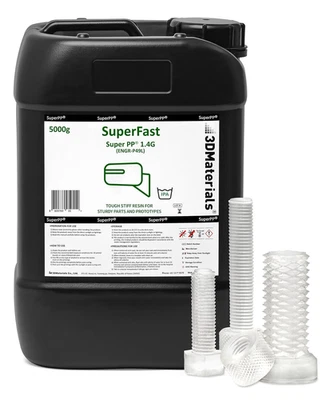 Superpp È La Resina Trasparente Più Resistente Di Sempre, 1,3 Sec (Mono 50Um) Pr - Immagine 1 di 4