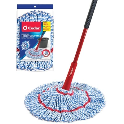 O-Cedar MicroTwist MAX Microfiber Twist Mop with 1 Extra Refill | Features Ha... - Image 1 of 4