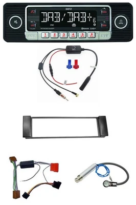 Dietz MP3 DAB Bluetooth USB Autoradio für Audi A3 8L 00-03 A6 C5 00-04 Aktivsyst - Bild 1 von 4