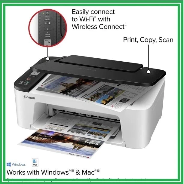 New Canon Pixma TS3522 (2522) Printer-IPhone Print-All in One-Wireless-Fast - Image 1 of 3