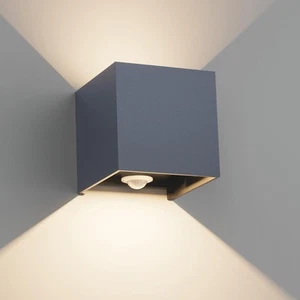 Klighten 12W Applique Murale Extérieur avec Détecteur de Mouvement IP65 - Imagen 1 de 24