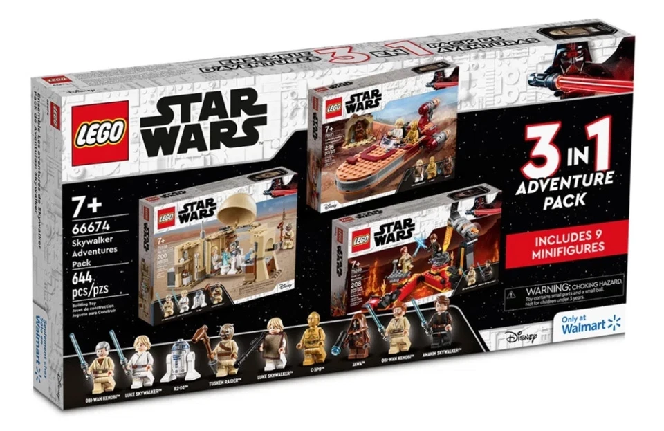 Lego Star Wars 66674 Skywalker Adventures Pack NUEVO Sellado de Fábrica Retirado Foto 1 de 1