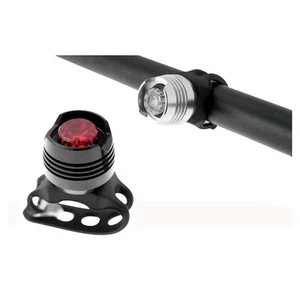 fanalino posteriore in alluminio nero batterie incluse WAG illuminazione bici - Foto 1 di 1