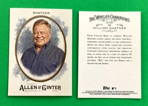 Topps Allen & Ginter William Shatner 2017. CAPT KIRK. STAR TREK. # 246 - Imagen 1 de 1