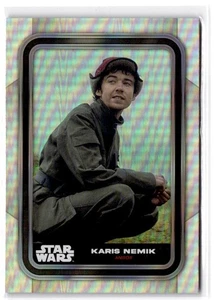 2023 Topps Star Wars #59 Karis Nemik Rainbow Foil - Picture 1 of 1