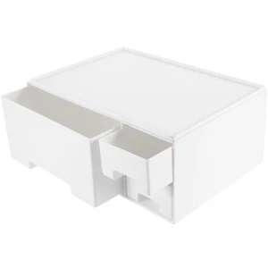 Monitor Riser White Screen Increased Storage Box Computer Stand for - Afbeelding 1 van 10