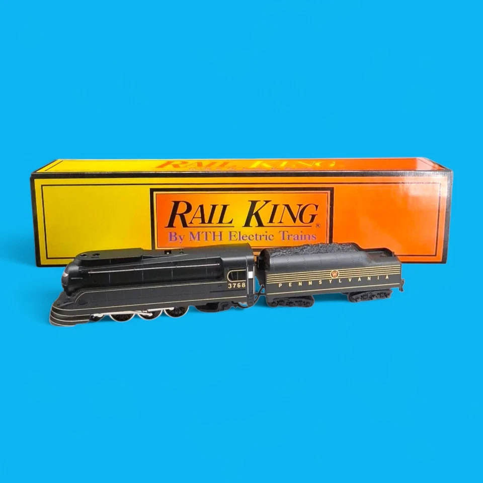 MTH Rail King 30-1118-1 Pennsylvania Torpedo K-4S 4-6-2 Steam Protosound - Image 1 of 4