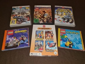 PC 6 Games & 10CDs Sammlung Lego Kids Set Racer Rally Legoland Creater mit Keys - Bild 1 von 2