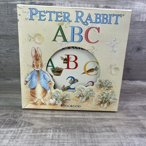 Wedgwood ABC 3er Set Peter Rabbit Geschirr Buch Neu in Box Vintage 90er 1997 - Bild 1 von 12