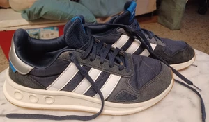 Adidas Herren Sneaker Schnürer 8,5 schwarz-weiß - Bild 1 von 6