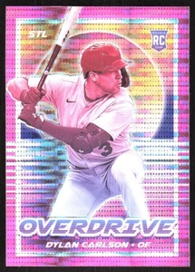 905I 2021 Panini Chronicles #21 Dylan Carlson Overdrive Pink Pulsar - Picture 1 of 2