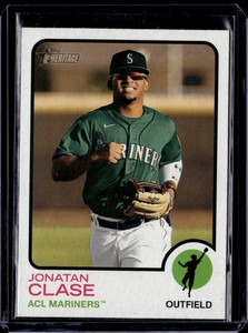 2022 Topps Heritage Minor League Jonatan Clase #148