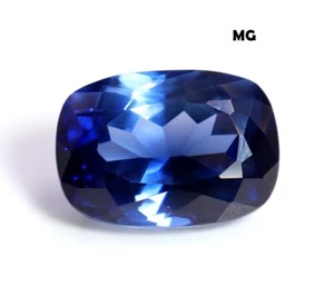 GIE Certified Natural Blue Sapphire Emerald Shape Gemstone 15.15 Cts - Picture 1 of 7