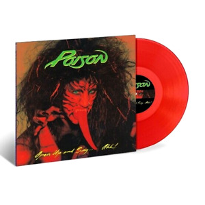 POISON - OPEN UP AND SAH AHH! 30th Anniversary - LP Red VINYL NEW ALBUM