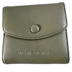 Urban Originals Green Tranquility Vegan Leather Wallet $58.00 Khaki - Picture 1 of 6