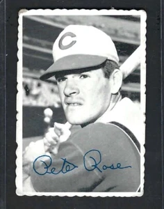 1969 Topps Deckle Edge # 21 Pete Rose Reds B Vintage - Imagen 1 de 2