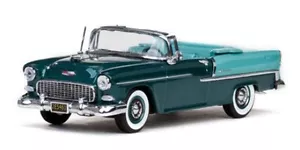 Vitesse 36296 1955 Chevrolet Bel Air Convertible Neptune Green 1/43 Scale T4Post - Picture 1 of 3