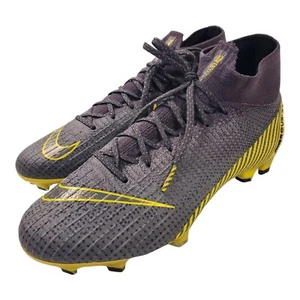 Zapato NIKE MERCURIAL SUPERFLY 6 ELITE FG Hombres Talla 5 Gris Amarillo Fútbol AH7365-071 - Imagen 1 de 12