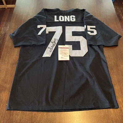Howie Long Autographed Signed Oakland Raiders Vintage Mesh Custom Jersey JSAW - Image 1 of 4