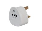 2 Pin to 3 Pin 1A Fuse Adaptor Plug for Shaver/Toothbrush
