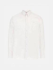 Guess Ls Sunset Shirt Bianco - Taglia L Abbigliamento Uomo Camicie - Foto 1 di 2