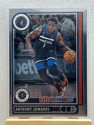 2022-23 Panini Chronicles Hoops Premium Stock Anthony Edwards - Image 1 of 2