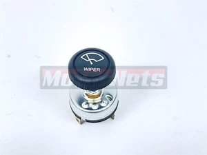 Limpiaparabrisas universal 3 posiciones perno interruptor de ajuste único Chevy Ford MoparRod - Imagen 1 de 2