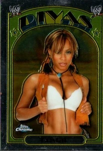 Tarjeta de lucha libre Topps Heritage II 2007 cromada de divas de la WWE #65 Kristal - Imagen 1 de 2