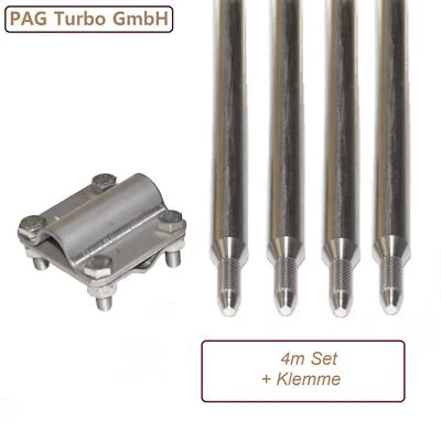 Tiefenerder Staberder Erder Erdung Ø 20mm verzinkt oder Edelstahl optional SDS - Bild 1 von 4