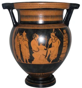 Antike griechische Säule Krater Vase Museum Replik Reproduktion - Bild 1 von 1