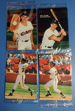 1989 MOTHERS COOKIES  SAN FRANCISCO GIANTS WILL CLARK 4 CARD ORIGINAL SEALED