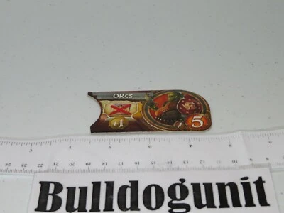 2009 Small World Board Game Replacement Orcs Fantasy Race Banner Part Only Days - Image 1 of 3