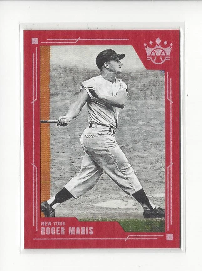 2022 Diamond Kings Red Frame #9 Roger Maris Yankees - Image 1 of 1