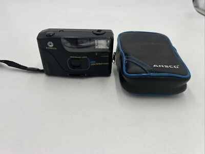 Ansco Pix Panorama Flash 35mm Film Camera With Built-in-Flash and Cover - Image 1 of 4