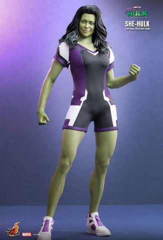 Hot Toys TMS093 Marvel She Hulk Attorney At Law She Hulk 1/6th scale Figure Cover