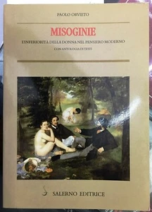 (Sociologia) P. Orvieto - MISOGINIE - Salerno 2002 - Imagen 1 de 1