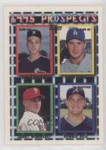 1995 Traded & Rookies Prospects Pat Ahearne Gary Rath Larry Wimberly Rookie RC