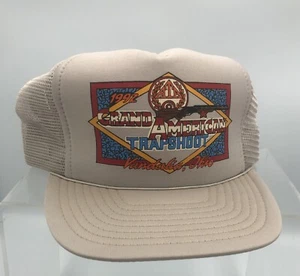 Vintage Snapback Trucker Mütze 1992 ATA Grand American Trapshoot Vandalia Ohio - Bild 1 von 8