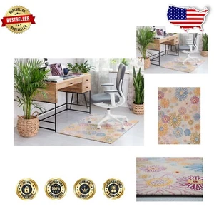 Rug'd 36x48 Office Chair Mat - Anti-Slip, Durable, for Carpet & Hard Surfaces - Picture 1 of 10